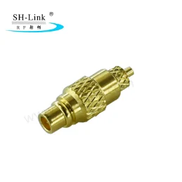 MMCX male plug connector, RF coax connector adapter